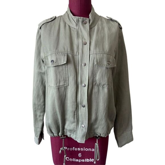 Rails Collins Jacket size S Utility Full zip Military Olive Green - Picture 2 of 14